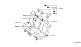 Diagram for 2014 Nissan NV Seat Belt - 88845-1PB3A