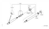 Diagram for 2015 Nissan NV Universal Joints - 37125-1PD0A