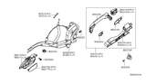 Diagram for Nissan Versa Note Door Striker - 80570-3SG0A