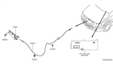 Diagram for 2010 Nissan Titan Hood Latch - 65601-7S000