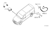 Diagram for 2018 Nissan NV Speed Sensor - 47901-1PA0A