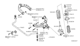 Diagram for 2017 Nissan NV Control Arm - 54501-1PA0E