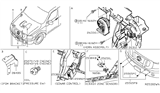 Diagram for 2016 Nissan NV Oil Pressure Switch - 25240-8996E