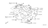 Diagram for Nissan Pathfinder Cooling Hose - 14055-EA200