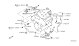 Diagram for 2016 Nissan NV Cooling Hose - 14055-EA200