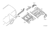 Diagram for 2015 Nissan NV Floor Pan - 74512-1PB0A