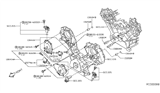 Diagram for 2014 Nissan Titan Timing Cover - 13041-ZE00A