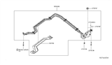 Diagram for 2014 Nissan NV A/C Hose - 92460-1PA0B