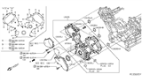 Diagram for 2007 Nissan Pathfinder Timing Cover - 13570-7S000