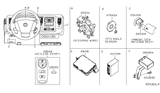 Diagram for Nissan NV Body Control Module - 28595-1PA0A