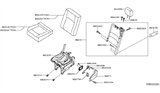 Diagram for 2020 Nissan NV Seat Cover - 88320-1PC0A