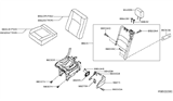 Diagram for 2014 Nissan NV Seat Cover - 88320-1PC0A