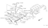 Diagram for Nissan Stanza Fuel Injector - 16600-53F00