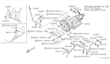 Diagram for Nissan 240SX Oil Cooler Hose - 21621-51F00