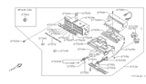 Diagram for 1993 Nissan 240SX A/C Switch - 27500-53F05