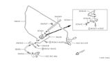 Diagram for Nissan 240SX Hydraulic Hose - 30850-54F00