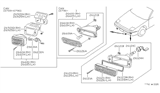 Diagram for Nissan 240SX Side Marker Light - 26124-53F00