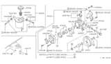 Diagram for 1994 Nissan 240SX Power Steering Pump - 49110-53F10