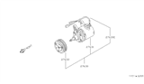 Diagram for 1991 Nissan 240SX A/C Compressor - 92600-53F00