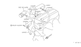 Diagram for 1990 Nissan 240SX PCV Hose - 11826-40F11