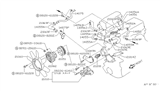 Diagram for 1991 Nissan 240SX Radiator fan - 21060-40F00