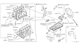 Diagram for Nissan 240SX Oil Pan - 11110-53F00