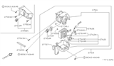 Diagram for 1993 Nissan 240SX Evaporator - 27280-53F01