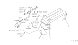 Diagram for 1992 Nissan Stanza PCV Valve - 11810-P7901