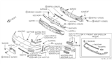 Diagram for 1992 Nissan 240SX Spoiler - K6010-51F25