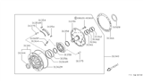 Diagram for 1990 Nissan Pathfinder Oil Pump - 31340-41X13