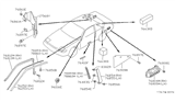 Diagram for 1993 Nissan 240SX Weather Strip - 76860-35F02