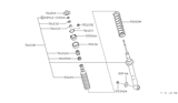 Diagram for 1992 Nissan 240SX Bump Stop - 56204-71L00