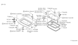 Diagram for 1993 Nissan 240SX Weather Strip - 91346-40F10