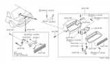 Diagram for 1991 Nissan 240SX Light Socket - 26597-40F00