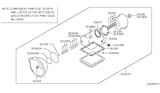 Diagram for 2003 Nissan 350Z Oil Pan Gasket - 31397-90X25