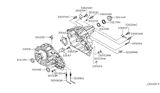 Diagram for 2015 Nissan Frontier Transfer Case - 33107-EA30C