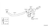 Diagram for Nissan Frontier Clutch Master Cylinder - 30610-EA00A