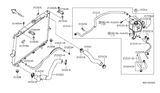 Diagram for 2013 Nissan Frontier Radiator Hose - 21503-EA200