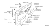 Diagram for 2011 Nissan Xterra Armrest - 82940-ZL00A