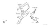 Diagram for 2009 Nissan Xterra Fuel Door - G8830-ZS2MB