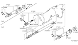 Diagram for 2005 Nissan Xterra Drive Shaft - 37300-EA105