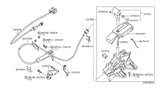 Diagram for 2008 Nissan Xterra Shift Knob - 34910-EA605