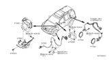 Diagram for Nissan ABS Control Module - 47660-ZL10D