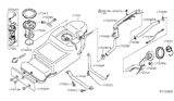 Diagram for 2007 Nissan Xterra Fuel Tank - 17202-ZP00A