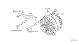 Diagram for 2010 Nissan Armada Alternator - 23100-ZH00B