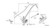 Diagram for 2010 Nissan Xterra Door Handle - 90606-ZL80A