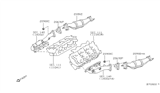 Diagram for 2014 Nissan Xterra Catalytic Converter - 208A3-9BL0A