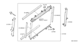 Diagram for 2009 Nissan Frontier Radiator - 21410-EA205