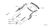 Diagram for 2012 Nissan Xterra Rear Crossmember - 75440-EA030