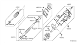 Diagram for Nissan Xterra Steering Column - 48810-9CF0A